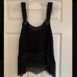 Free people fringe top